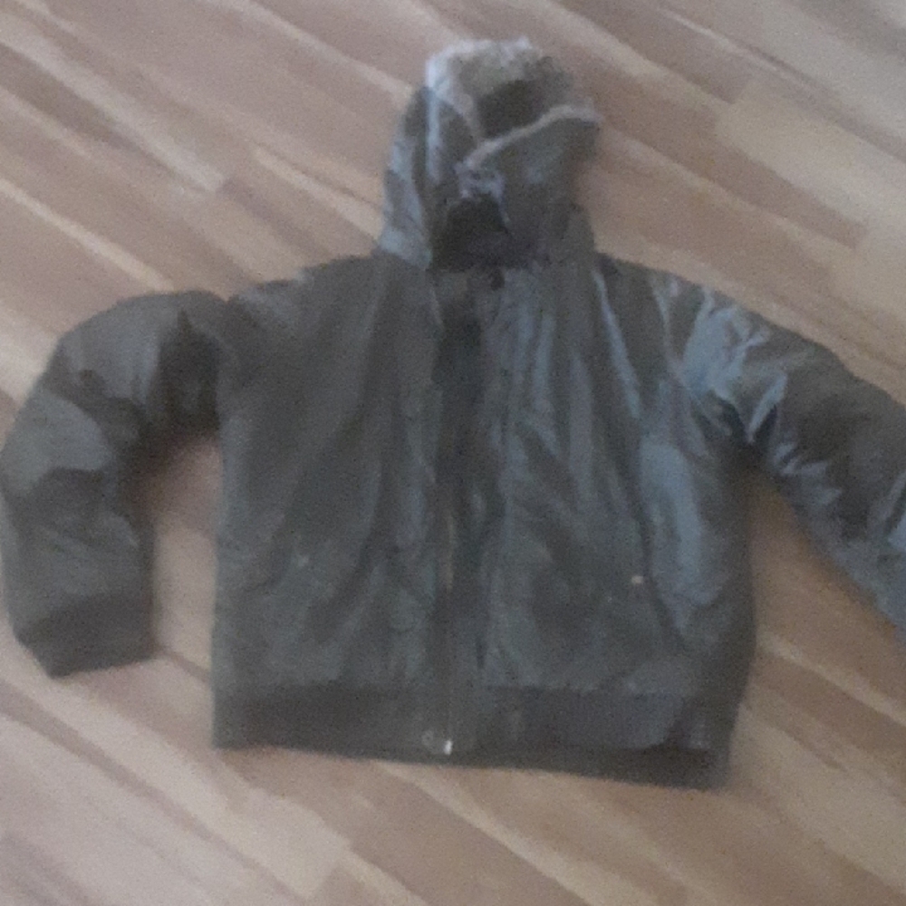 Buffalo David Bitton Men's Charcoal Puffer Jacket